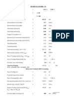 Design of Footing - F5 0.23 X 0.38 M