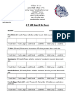 Jhs 194 Gear Order Form