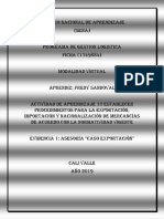 Evidencia 1 Asesoría Caso Exportación PDF