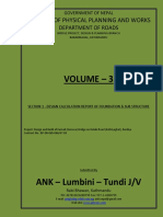 Volumn-3 Design Calculation of Foundation