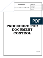 PR-5 - Docuent Control Procedure