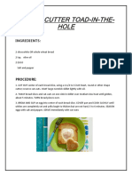 Cookie Cutter Toad-In-The-Hole: Ingredients