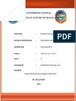 Informe 3 de Fisicoquimica Presion de Vapor