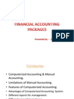 Financial Accounting Packages