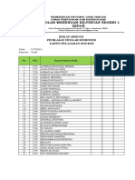 Rekap Absen Pts Xtkro5 (Sampai TGL 16 Sep)