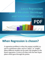 Lasoo Regression