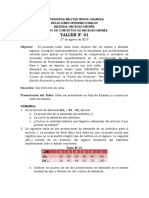 Taller #01 MICROECONOMIA 2 2019