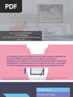 Metodos Auxiliares para El Diagnostico Ginecologico