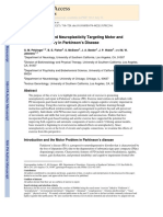 NIH Public Access: Exercise-Enhanced Neuroplasticity Targeting Motor and Cognitive Circuitry in Parkinson's Disease