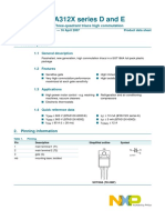 BTA312X Series D and E: 1. Product Profile