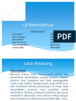 Uji Rekonstitusi