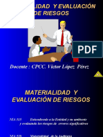 Materialidad. y Riesgos de Auditoria