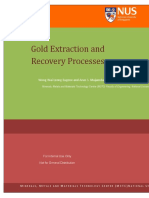 Gold Extraction and Recovery Processes: Wong Wai Leong Eugene and Arun S. Mujumdar