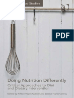 Doing Nutrition Differently - Critical Approaches To Diet and Dietary Intervention