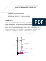 Experiment 3: Standardization of Sodium Hydroxide and Determination of Unknown Acid Concentration