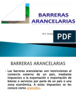 Barreras Arancelarias 1