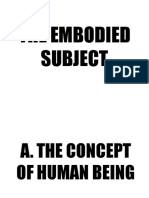 The Embodied Subject