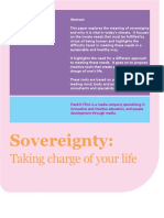 Sovereignty:: Taking Charge of Your Life