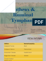 DVM6-1 Anthrax and Ruminal Typmhany