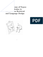 Isomorphisms of Types: From - Calculus To Information Retrieval and Language Design