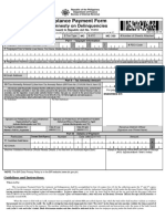 Acceptance Payment Form: Tax Amnesty On Delinquencies