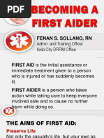 First Aid Cdrrmo 2019