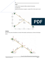 Matrix Method - Truss