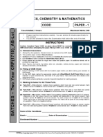 Mock Test Jee Main 2020