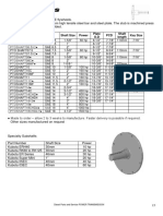 Part Number Size Shaft Size Power Plate O.D PCD Shaft Length Key Size