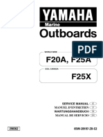 SM-YAMAHA F20A, F25A, F25X OUTBOARD Serv PDF