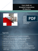 Case Study On Hospital Corporation of America