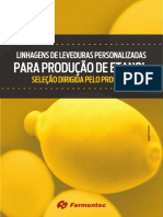 Ebook - Leveduras Personalizadas para Produção de Etanol - Fermentec PDF