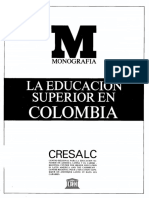 CRESALC EducacionSuperiorenColombia PDF