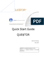 Quick Start Guide Que$Tor: 2016 Q1 Release May 2016