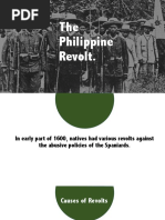 The Philippine Revolt