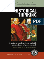 Historical Thinking Sample