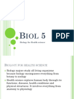 1st Lesson BIOL 5