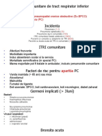 Infectii Comunitare de Tract Respirator Inferior: Aparitia