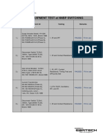 Switching Summary