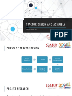 Tractor Design and Assembly: Using Solidworks