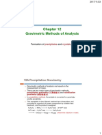 CH 12 Gravimetric Methods of Analysis