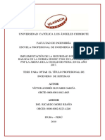 Implementación de La Seguridad Informática Basada en La Norma Iso/iec 27001 en La Comisaría PNP La Arena de La Ciudad de Piura en El Año 2017