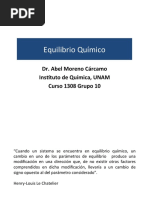 Clase Equilibrio Quimico - 27262 PDF