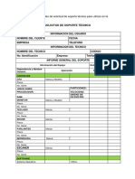 Informe Planeacion Del Soporte Tecnico