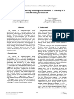 Integrating Social Networking Technologies in Education: A Case Study of A Formal Learning Environment