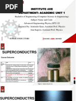 Institute:Uie Department: Academic Unit 1: Superconductors