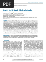 Security For 5G Mobile Wireless Networks: Special Section On Trusted Computing