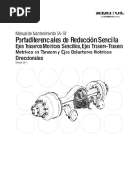 Manual Mantenimiento Diferenciales ArvinMeritor PDF