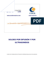 Soldeo Por Difusión y Por Ultrasonidos PDF