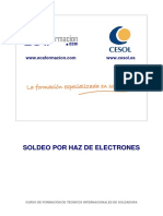 Soldeo Por Haz de Electrones